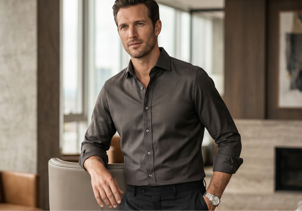 Luxury Silk & Wool Comfort Shirt | Premium Style
